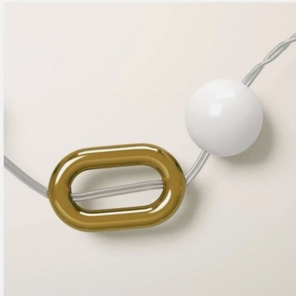 Kate Spade New York x Target 25 Count LED Pearl String Lights Cream Gold nwt - Picture 4 of 7